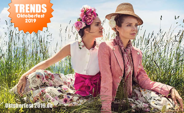 Trachtentrends 2019 - Neue Trendfarbe sowie angesagte Dirndl und Lederhosen (Bild Sportalm)